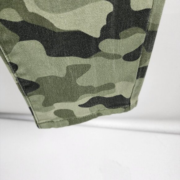 Nili Lotan Jeans Womens 16 Green Camo Ankle Denim (36x26) - Picture 6 of 9